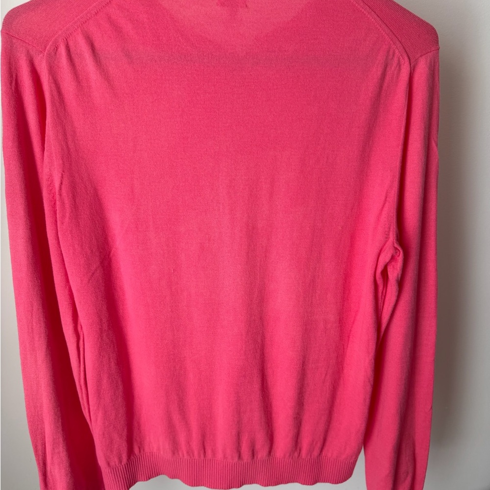 J. Crew Women's Pink Button-Up Sweater - Picture 5 of 5